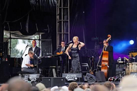 Pink Martini on stage